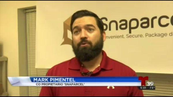 Snaparcel featured on Telemundo!