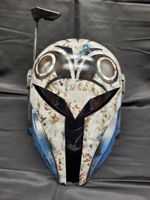 Bo Katan Kryze helmet. Cosplay.