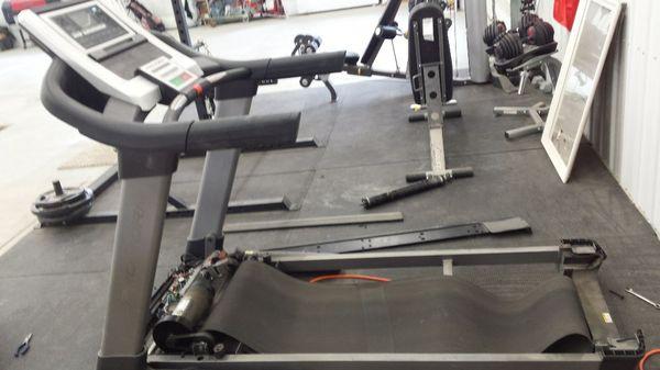 Treadmill belt and board replacement