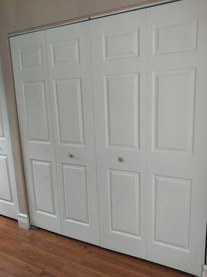 Closet door installation