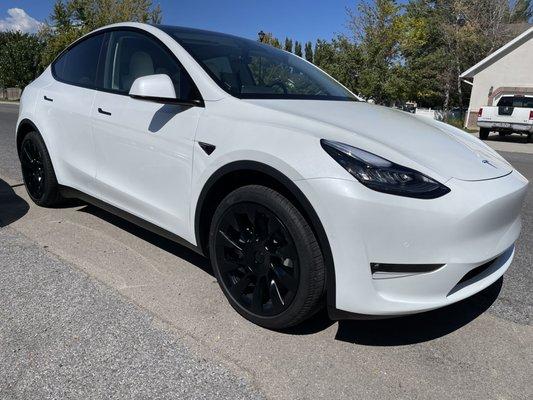 Tesla model y all done