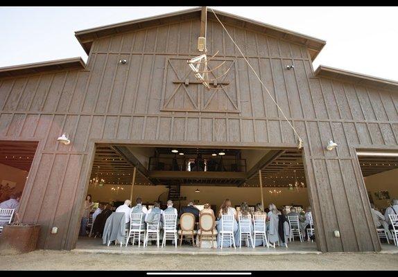 The banquet hall.