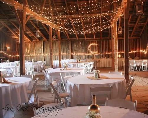 Weddings, events, parties, graduations, and more hosted in the Big Red Barn