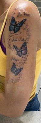 Butterfly tattoo