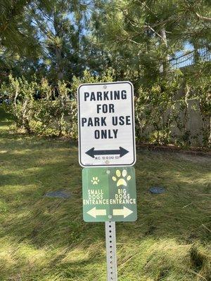 parking sign