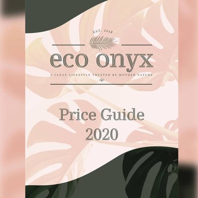 Eco Onyx's Updated price guide