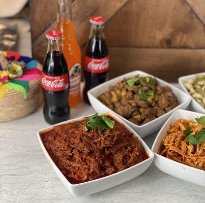 What's your favorite meat? Deshebrada or shredded beef is one of our specialties.