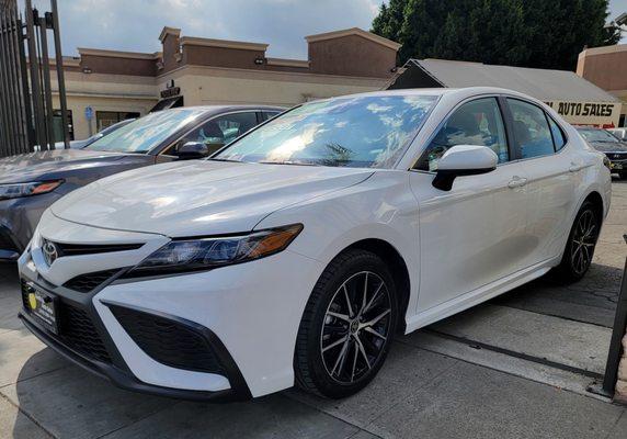 2021 Toyota Camry SE. Price: $23,995
  All prices advertised are cash, plus tax & License.STOCK#A774
  Financing Available.  36,620 Miles.