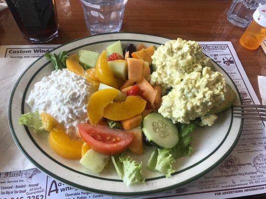 Stuffed Avocado Plate