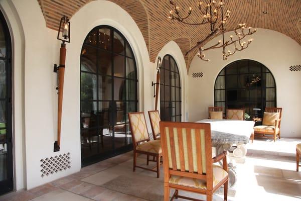 Steel Windows and Doors in home designed by Larry Boerder Architects