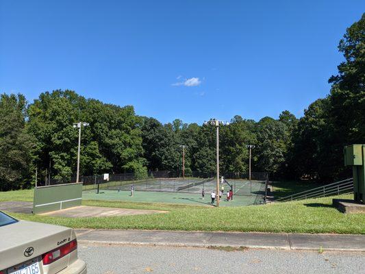 Tennis at North Park