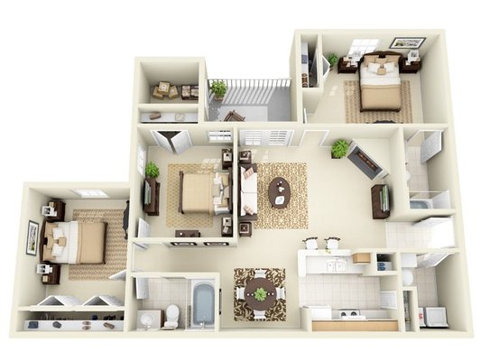 2 Bedroom Apartment