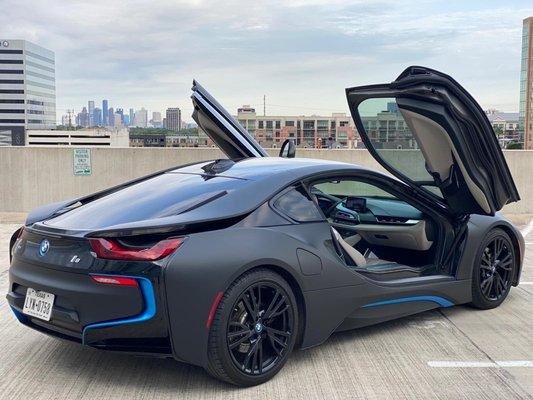 BMW i8 Wheels on Gloss Black!