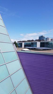 4th floor patio/deck. Beautiful view on a beautiful day!