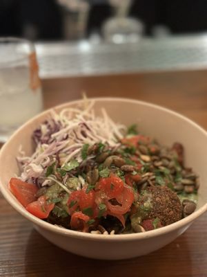 Buffalo cauliflower bowl