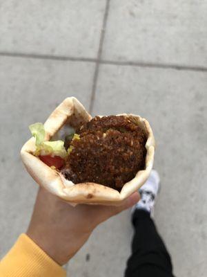 Falafel shawarma