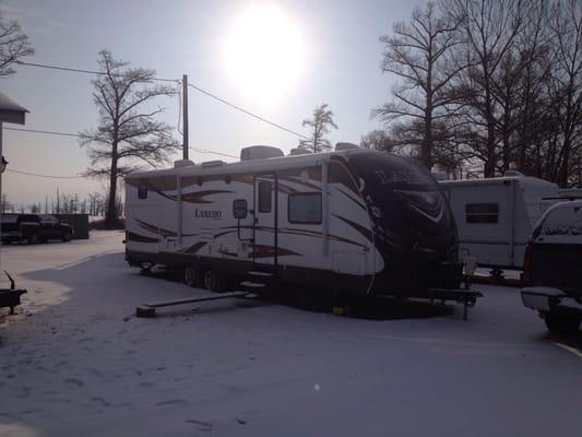 February 2014 camping at Bo's!