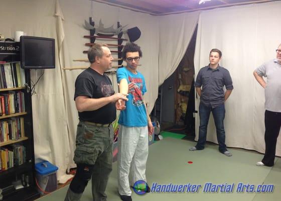 Handwerker Martial Arts hosted Rory Miller for a Joint Locks Workshop on April 22nd. The DVD was good, but having Rory in the do