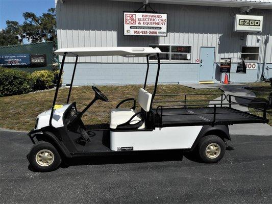 2018 EZGO Shuttle 2E 48V $6,495.00 SOLD