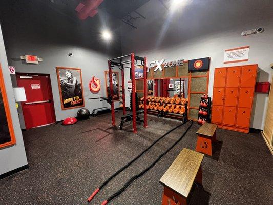 Our FX Zone is a space for functional training!