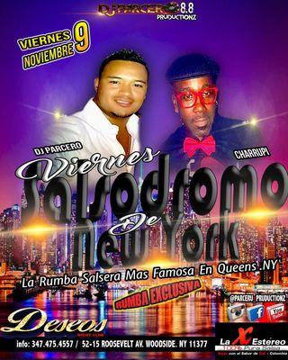 VIERNES DE SALSA TODA LA NOCHE CON EL PARCERO PRODUCTIONZ