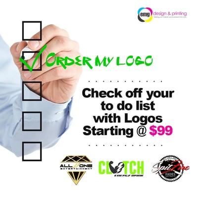 $100 Logos