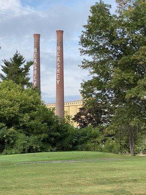 Hershey smokestacks