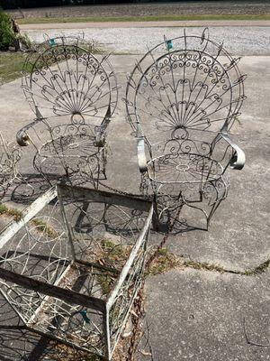 Vintage patio furniture