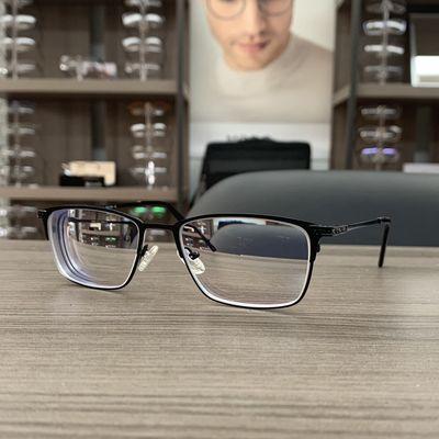 Custom Digital Hi-Index 1.67 with Blue light anti-reflective coating for another one of our patients.