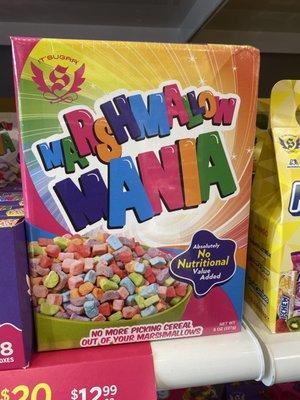 Marshmallow cereal