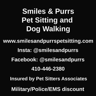 Smiles & Purrs Pet Sitting and Dog Walking