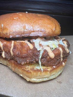 Original Hot Chicken Sandwich ($11)