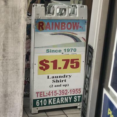 Rainbow Cleaners & Laundry