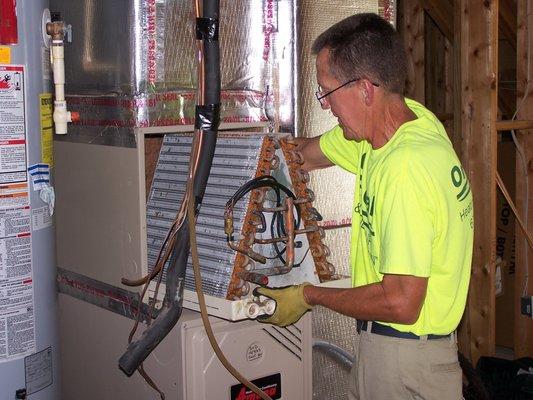 Replacing Air Conditioner - Outside