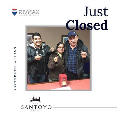 Check out our happy new homeowners! Congratulations to the Flores Family on another milestone!