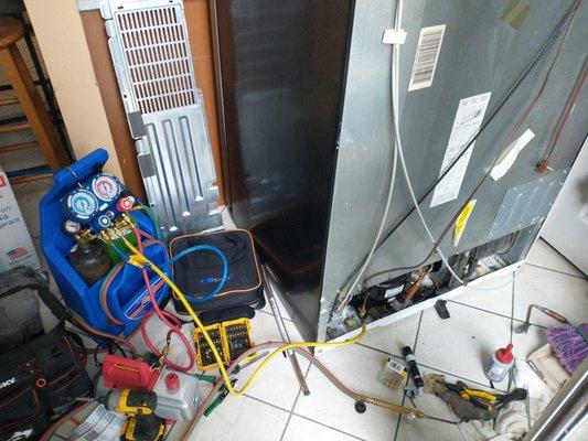 Refrigerator Sealed System repair