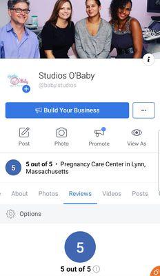 Visit us on Facebook @ Studios O'Baby to see more Reviews (https://tinyurl.com/yaxebd3c )