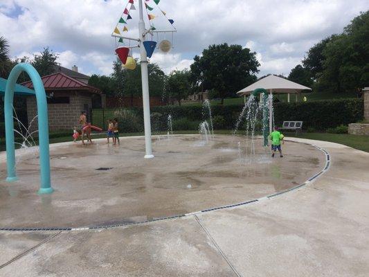 Nice splash pad!