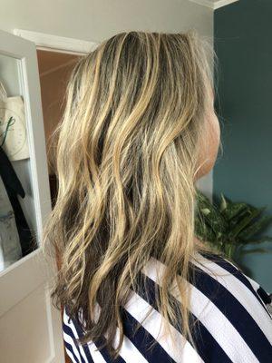 Gorgeous blonde highlights