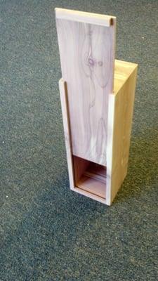 Aromatic Cedar wine box