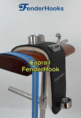 Yacht Caprail Fender hook patterning explained - https://www.youtube.com/watch?v=rwlXV2QzyrI