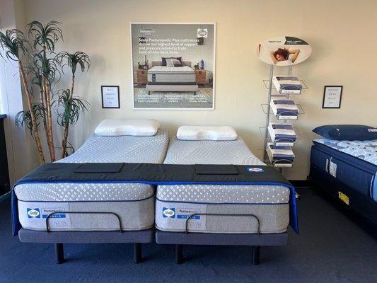 Sealy Posturepedic Hybrid and Adjustable Bed