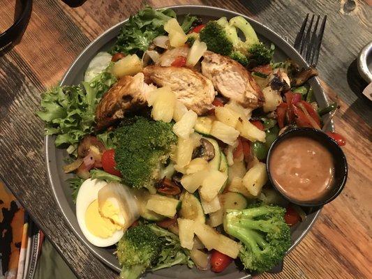 BBQ Chicken Ranch Salad