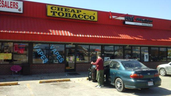 Cheap Tobacco Jackson Storefront