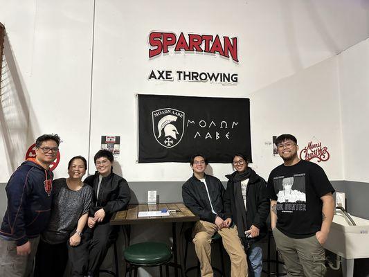 Spartan Axe Throwing