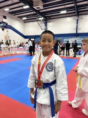 Annual No. CA karate tournament gold medalist.