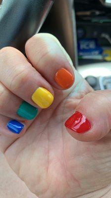 PRIDE nails!