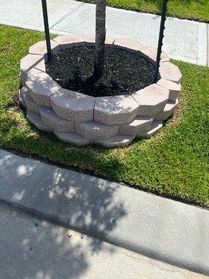 Landscaping rocks design