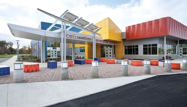 Collinwood Recreation Center Exterior Signage