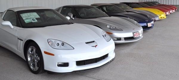 Huge selection of Corvettes!